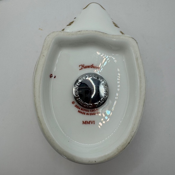 Royal Crown Derby Hawthorne Hedgehog fine bone china paperweight silver stopper - Picture 6 of 12